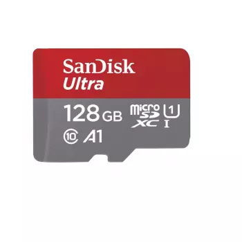 SanDisk 128GB MicroSDXC UHS-I Class 10 atminties kortelė SDSQUAB-128G-GN6MA
