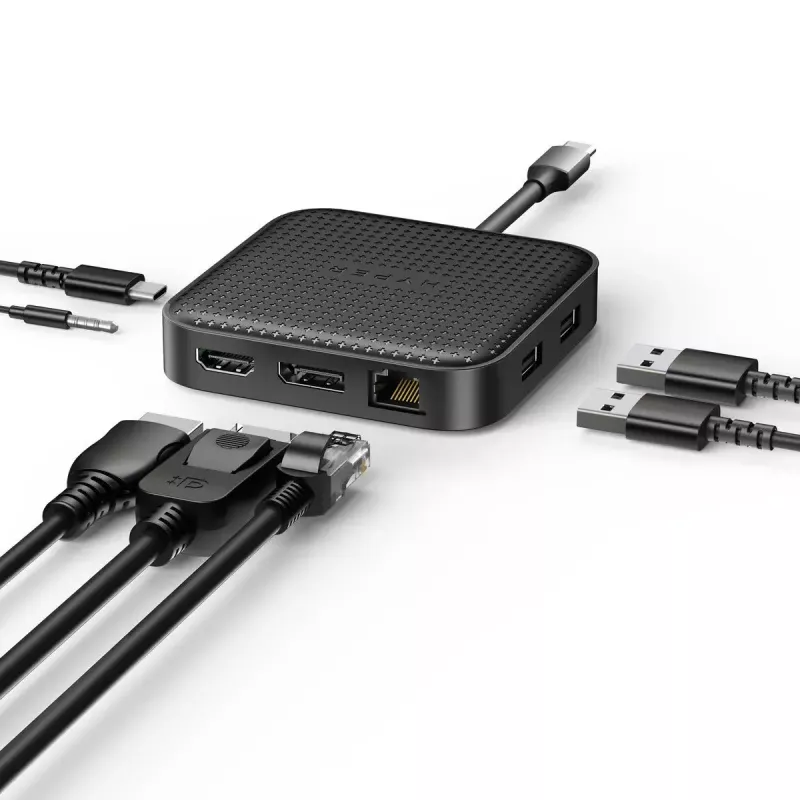 Targus HD USB4 mobilus dokas juodas