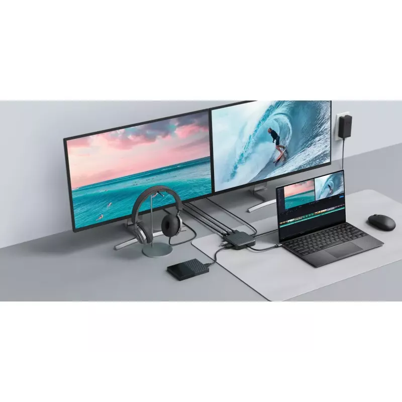 Targus HD USB4 mobilus dokas juodas