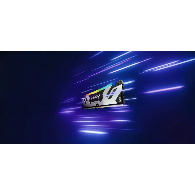 Kingston FURY 32GB (2x16GB) DDR5 6400MHz CL32 Renegade RGB atminties rinkinys