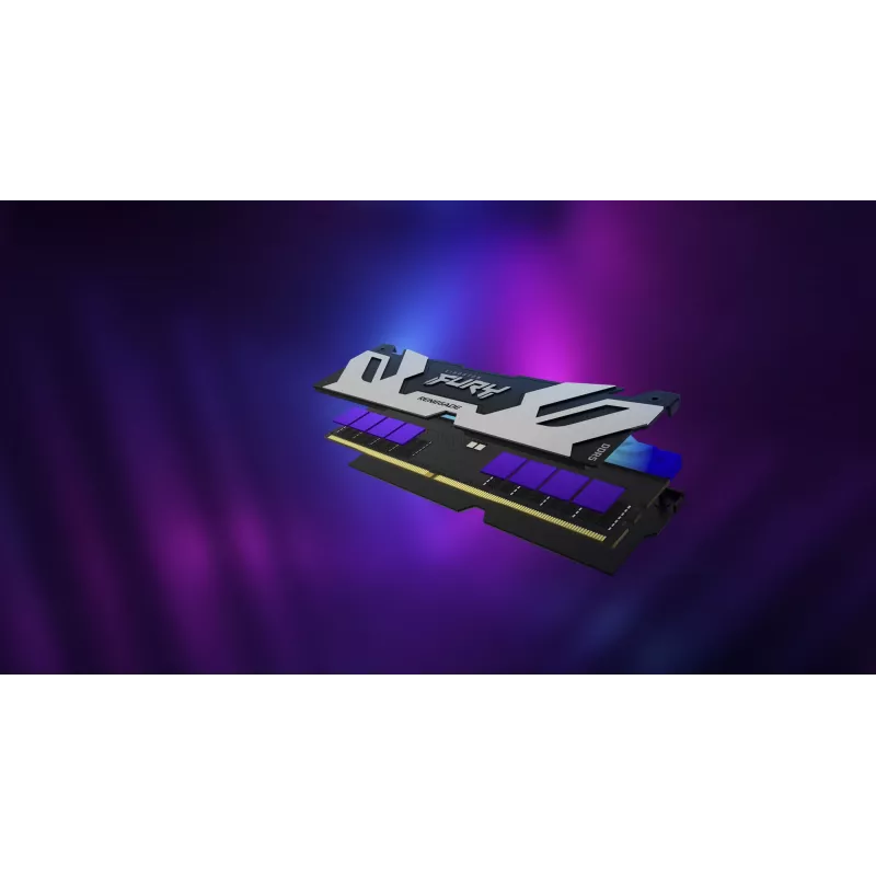 Kingston FURY 32GB (2x16GB) DDR5 6400MHz CL32 Renegade RGB atminties rinkinys