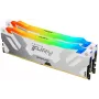 Kingston FURY 64GB (2x32GB) DDR5 6400MT/s CL32 Renegade RGB baltas XMP atminties rinkinys