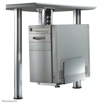 Neomounts CPU-D200SILVER laikiklis kompiuteriui po stalu - universalus, iki 30 kg, sidabrinis