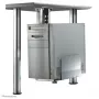 Neomounts CPU-D200SILVER laikiklis kompiuteriui po stalu - universalus, iki 30 kg, sidabrinis