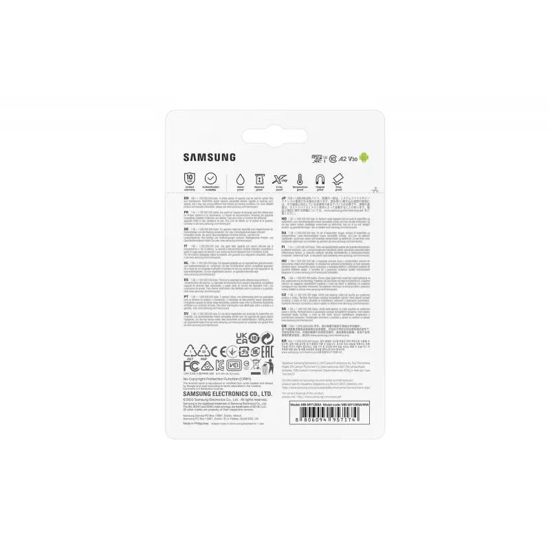 Samsung MB-MY128S 128 GB MicroSDXC UHS-I atminties kortelė