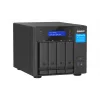 QNAP TVS-H474 bokštinis NAS Intel® Pentium® G7400 8 GB DDR4 0 TB QuTS hero juodas