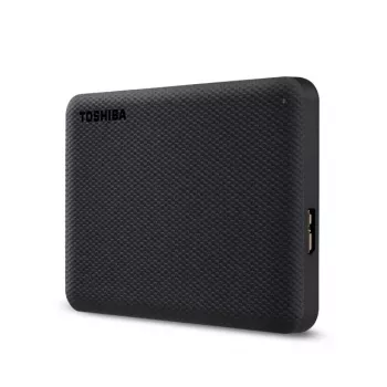 Toshiba Canvio Advanced 1TB išorinis kietasis diskas, USB 3.2 Gen 1, 2,5 colio, juodas