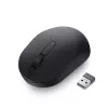 Dell belaidė pelė MS3320W – juoda, ambidekstrinė, optinė, RF belaidė + Bluetooth, 1600 DPI