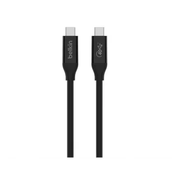 BELKIN USB4 kabelis USB-C / USB-C 40 Gbit/s 100W 0,8m juodas