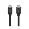 BELKIN USB4 kabelis USB-C / USB-C 40 Gbit/s 100W 0,8m juodas