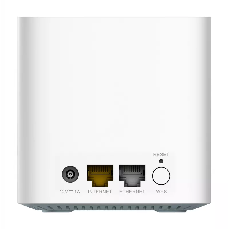 D-Link EAGLE PRO AI AX1500 „Mesh“ sistema – 3 komplekte, balta, vidaus, „Mesh“ sistema, maitinimo, būsenos, 500 m², dviejų juostų (2,4 GHz / 5 GHz)