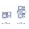 D-Link EAGLE PRO AI AX1500 „Mesh“ sistema – 3 komplekte, balta, vidaus, „Mesh“ sistema, maitinimo, būsenos, 500 m², dviejų juostų (2,4 GHz / 5 GHz)