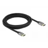 DELOCK Ultra High Speed HDMI laidas - A kištukas / A kištukas - 48 Gbps 8K 60 Hz - 3 m - Pilka