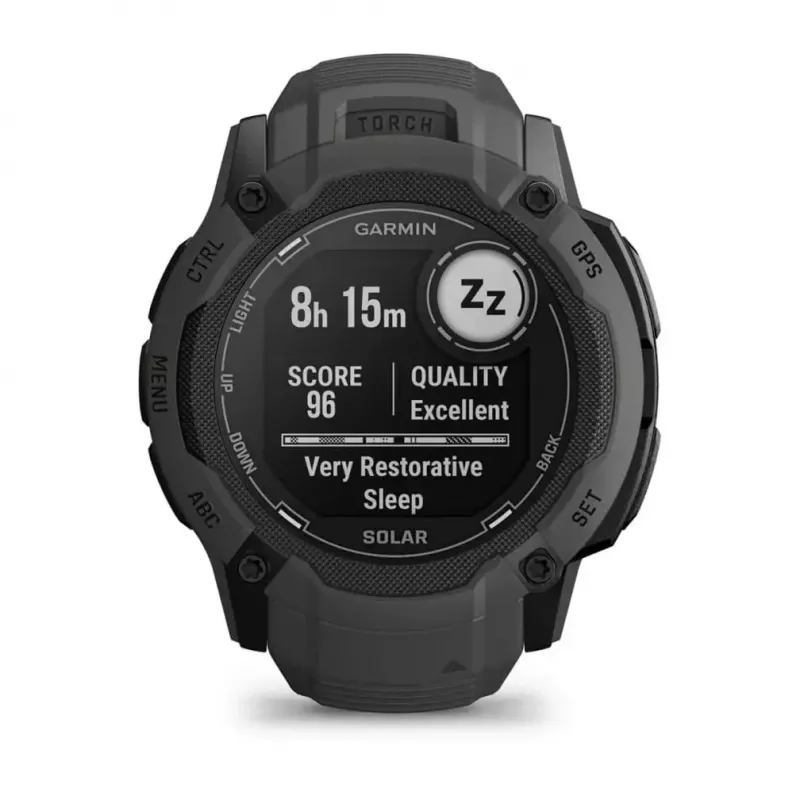 Išmanusis laikrodis Garmin Instinct 2X Solar Graphite