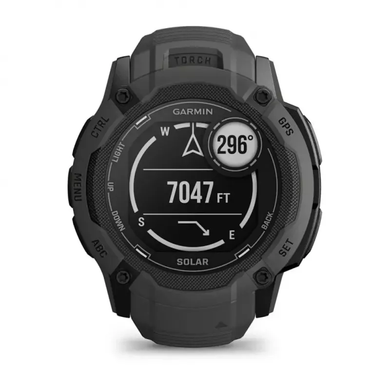 Išmanusis laikrodis Garmin Instinct 2X Solar Graphite