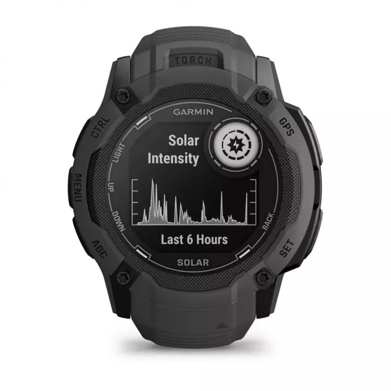 Išmanusis laikrodis Garmin Instinct 2X Solar Graphite
