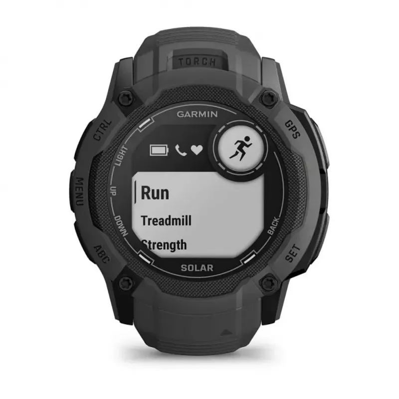 Išmanusis laikrodis Garmin Instinct 2X Solar Graphite