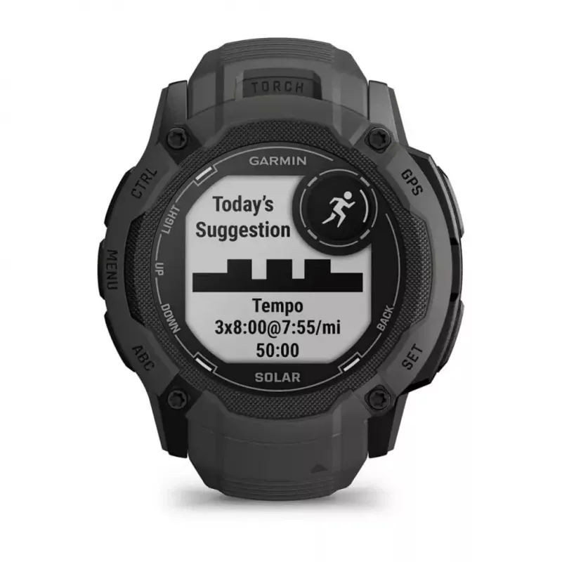 Išmanusis laikrodis Garmin Instinct 2X Solar Graphite
