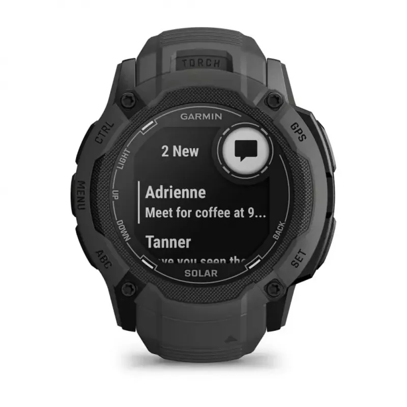 Išmanusis laikrodis Garmin Instinct 2X Solar Graphite