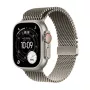 APPLE Watch Ultra 3 (2025) 5G 49mm Natūralaus Titano Korpusas Su Natūralaus Titano „Milanese Loop“ Juosta S