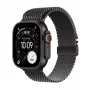 APPLE Watch Ultra 3 GPS + Cellular 49 mm juodas titano korpusas su juodu titano Milano apyranke