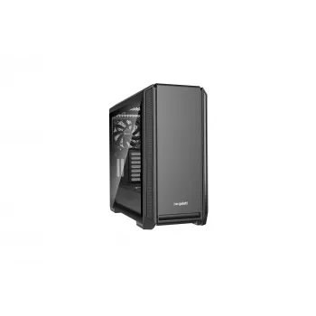 be quiet! Silent Base 601 Window Midi Tornas Juodas