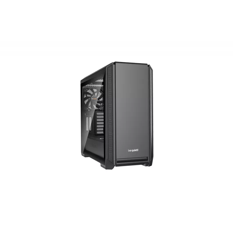be quiet! Silent Base 601 Window Midi Tornas Juodas