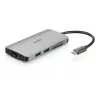 D-Link 8 viename USB-C centras su HDMI / Ethernet / kortelių skaitytuvu / Power Delivery