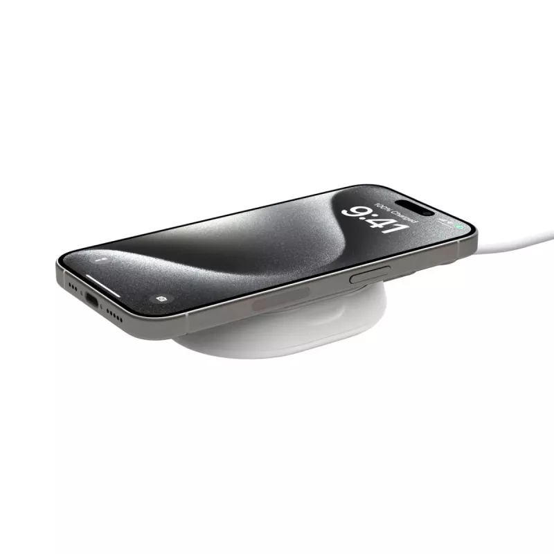 BELKIN Wireless Charging Stand - BoostCharge Pro - Qi2 15W - Baltas