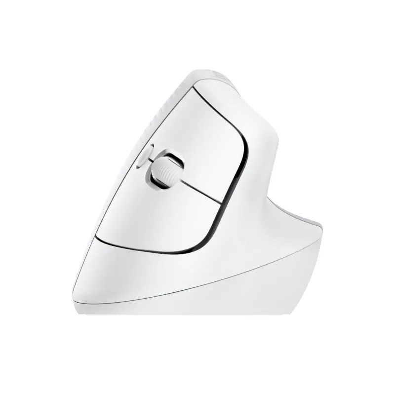 LOGITECH belaidė vertikali pelė Lift for Business, dešinei rankai, šviesiai balta