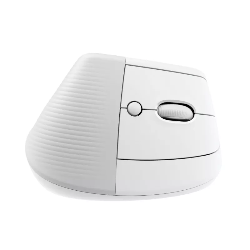 LOGITECH belaidė vertikali pelė Lift for Business, dešinei rankai, šviesiai balta