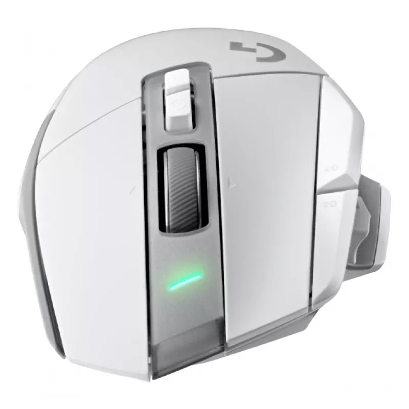 LOGITECH G502 X Lightspeed belaidė žaidimų pelė balta