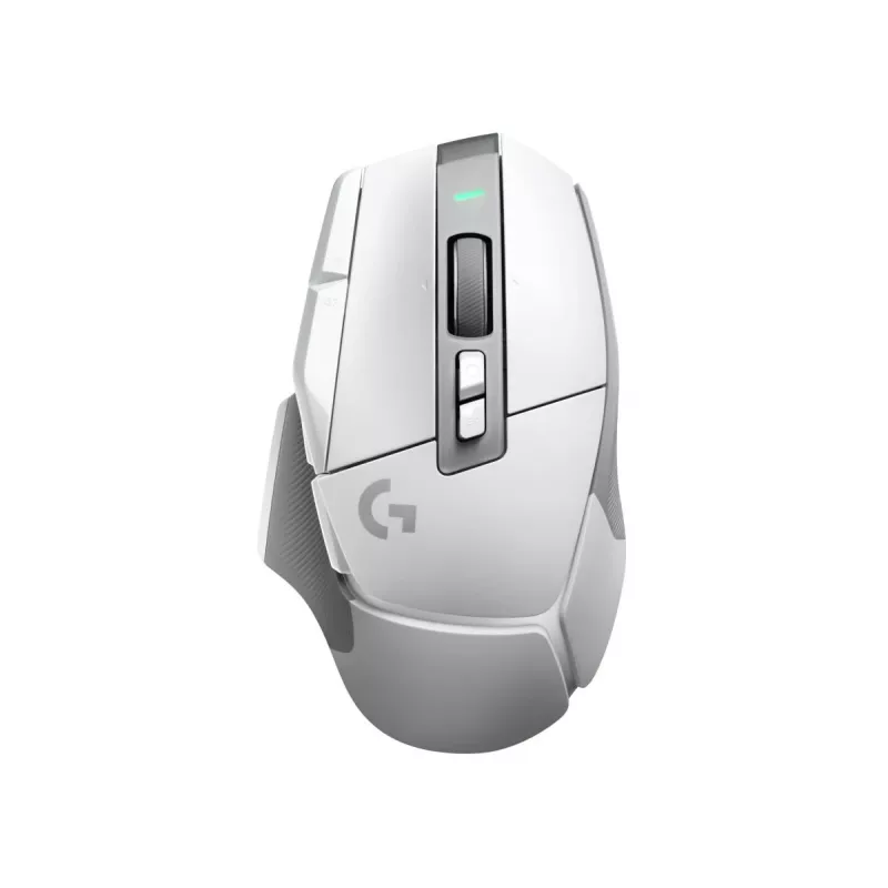 LOGITECH G502 X Lightspeed belaidė žaidimų pelė balta