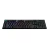 LOGITECH G915 Lightspeed belaidė RGB mechaninė žaidimų klaviatūra – juoda – Qwertz Deutsch – lietimo