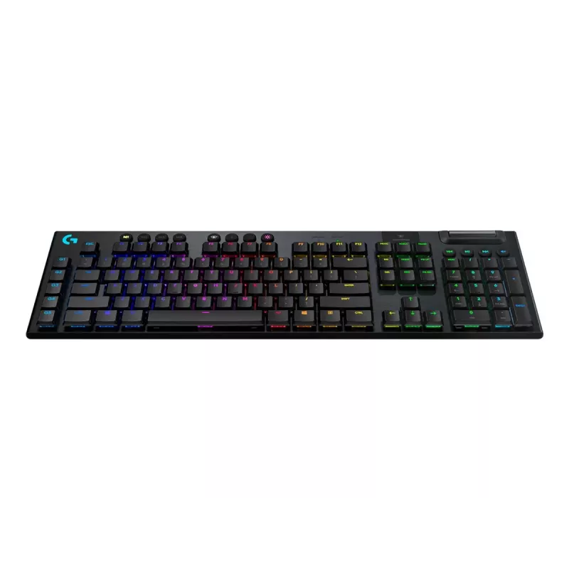 LOGITECH G915 Lightspeed belaidė RGB mechaninė žaidimų klaviatūra – juoda – Qwertz Deutsch – lietimo