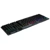 LOGITECH G915 Lightspeed belaidė RGB mechaninė žaidimų klaviatūra – juoda – Qwertz Deutsch – lietimo