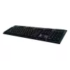 LOGITECH G915 Lightspeed belaidė RGB mechaninė žaidimų klaviatūra – juoda – Qwertz Deutsch – lietimo