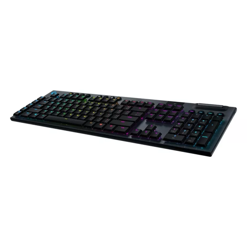 LOGITECH G915 Lightspeed belaidė RGB mechaninė žaidimų klaviatūra – juoda – Qwertz Deutsch – lietimo