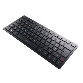 CHERRY KW 9200 MINI klaviatūra universali USB + RF belaidis + Bluetooth QWERTZ šveicariška juoda