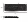 LOGITECH K120 klaviatūra - AZERTY Belgijos