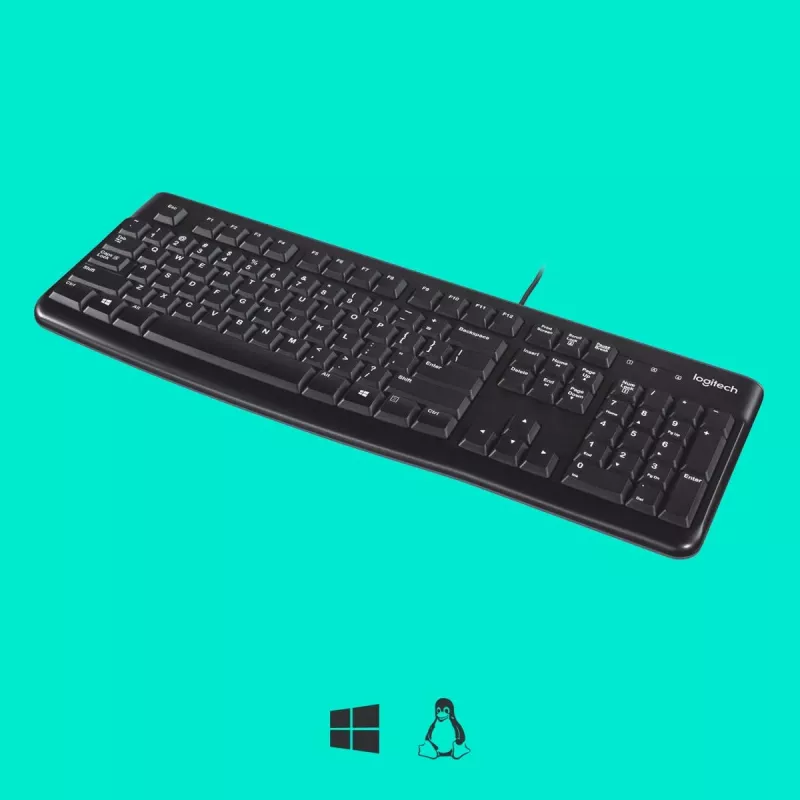 LOGITECH K120 klaviatūra - AZERTY Belgijos