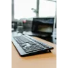 CHERRY KW 3000 belaidė klaviatūra, RF Wireless, QWERTY ispaniškas išdėstymas, juoda