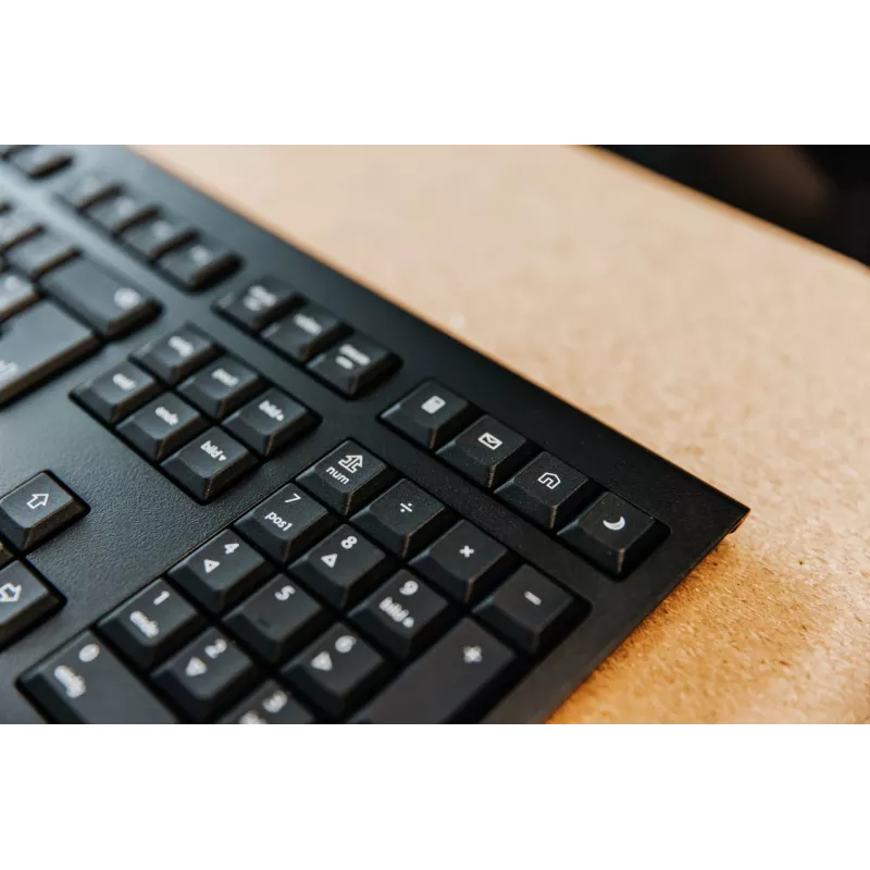 CHERRY KW 3000 belaidė klaviatūra, RF Wireless, QWERTY ispaniškas išdėstymas, juoda