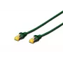 DIGITUS Jungiamasis kabelis CAT6a S/FTP 1 m žalias