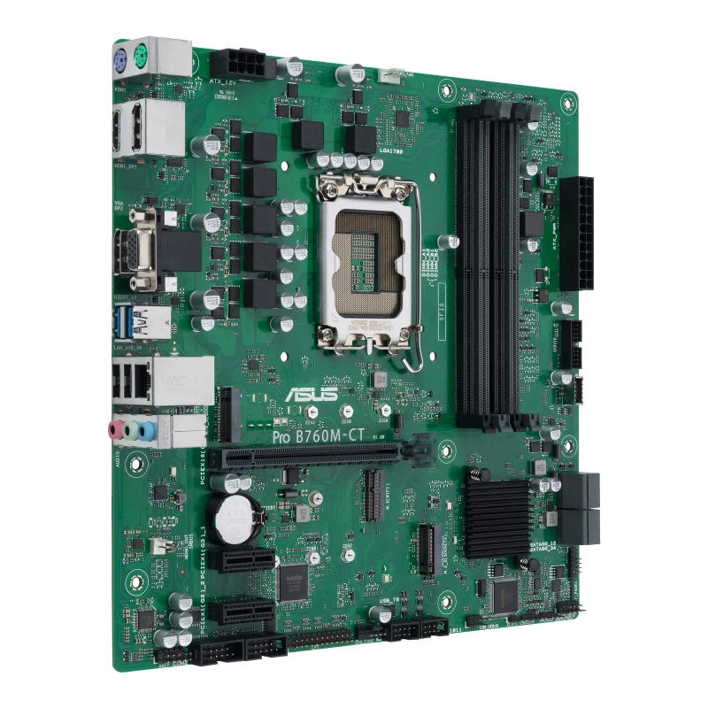ASUS PRO B760M-CT-CSM Intel B760 LGA 1700 micro ATX pagrindinė plokštė