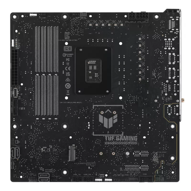 ASUS TUF GAMING B760M-BTF WIFI D4 Intel B760 LGA 1700 micro ATX pagrindinė plokštė