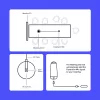 Priedinis mikrofonas Owl Labs Expansion Mic EXM100-1000 kryptinis laidinis