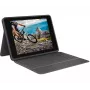 LOGITECH Rugged Folio Graphite Qwertz Deutsch – tvirtas dėklas su klaviatūra iPad 7/8 kartai