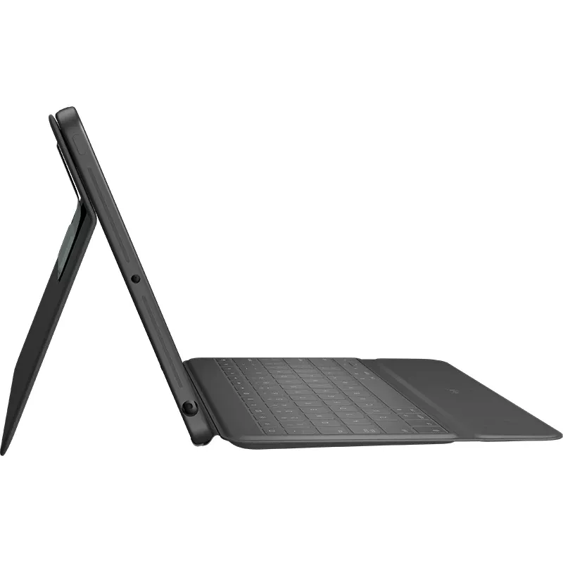 LOGITECH Rugged Folio Graphite Qwertz Deutsch – tvirtas dėklas su klaviatūra iPad 7/8 kartai