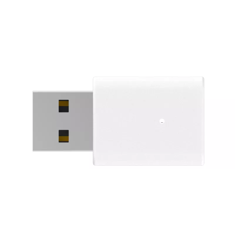 D-Link AC1300 Wi-Fi 5 USB adapteris, belaidis ir laidinis, USB, WLAN, Wi-Fi 5 (802.11ac), baltas